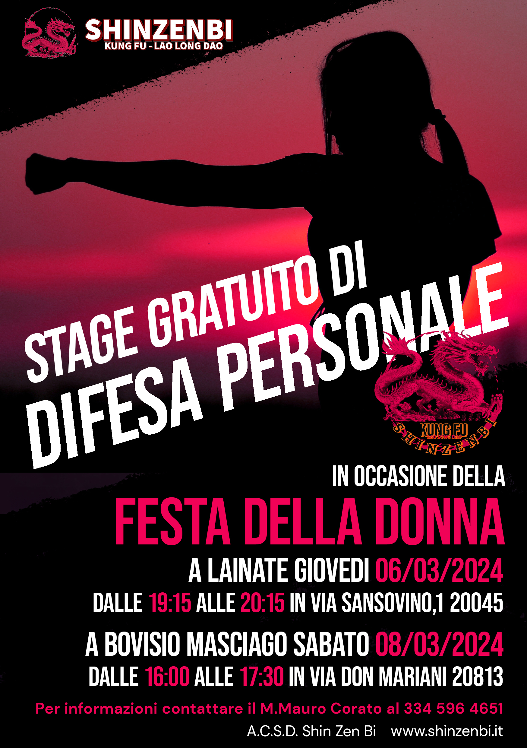 Stage Difesa Donna 2025